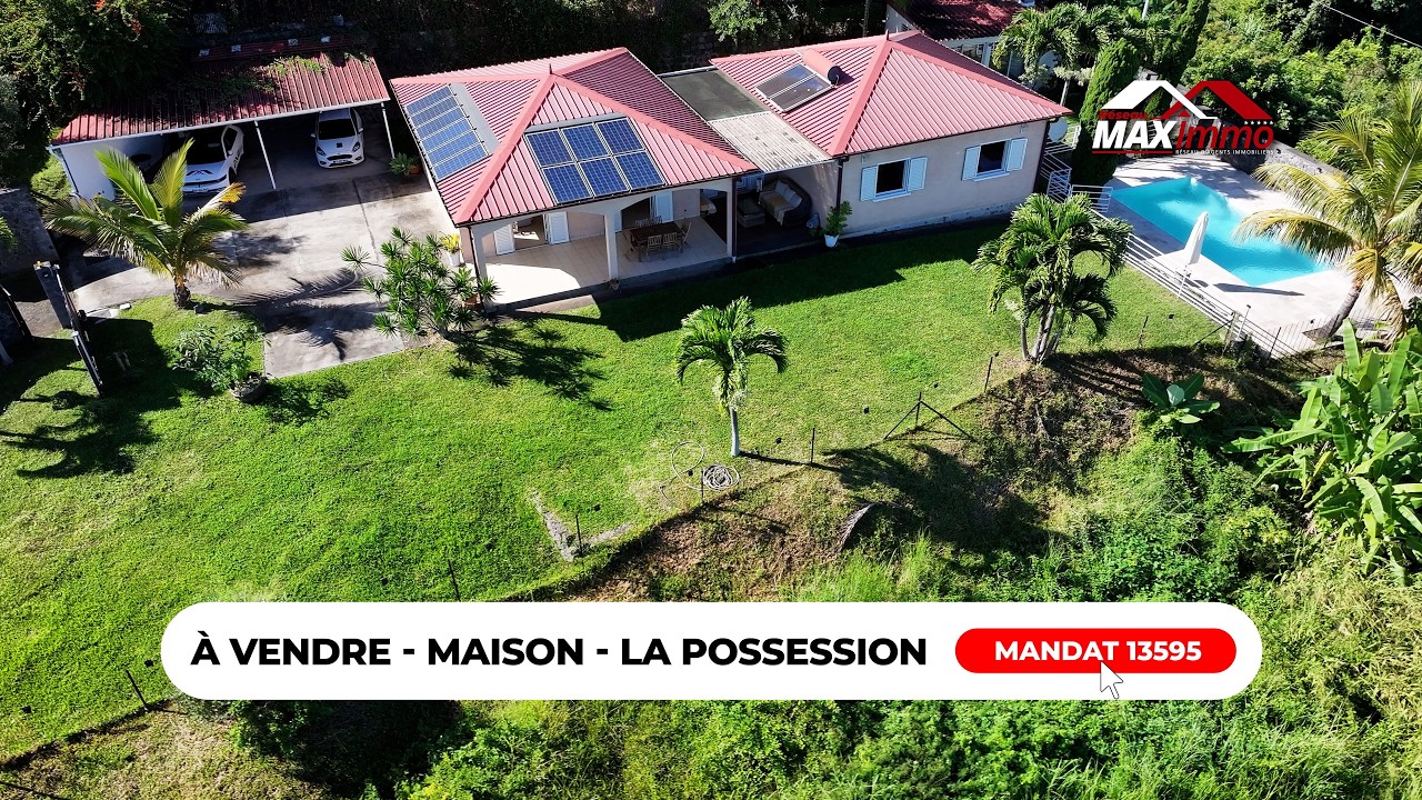 &Agrave; VENDRE | MAISON AVEC VUE MER | LA POSSESSION #974 #immobilier #ventemaison