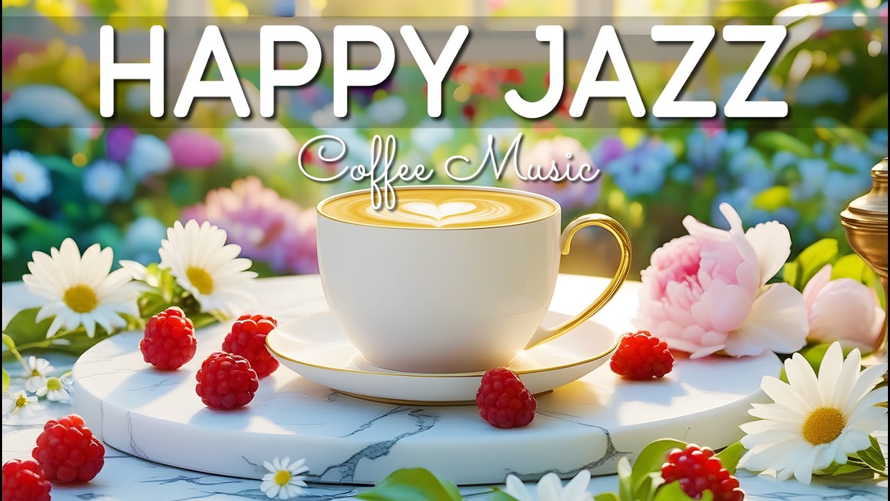 Happy Morning Jazz | Positive Energy Coffee Jazz & Sweet Bossa Nova Piano for Great Mood