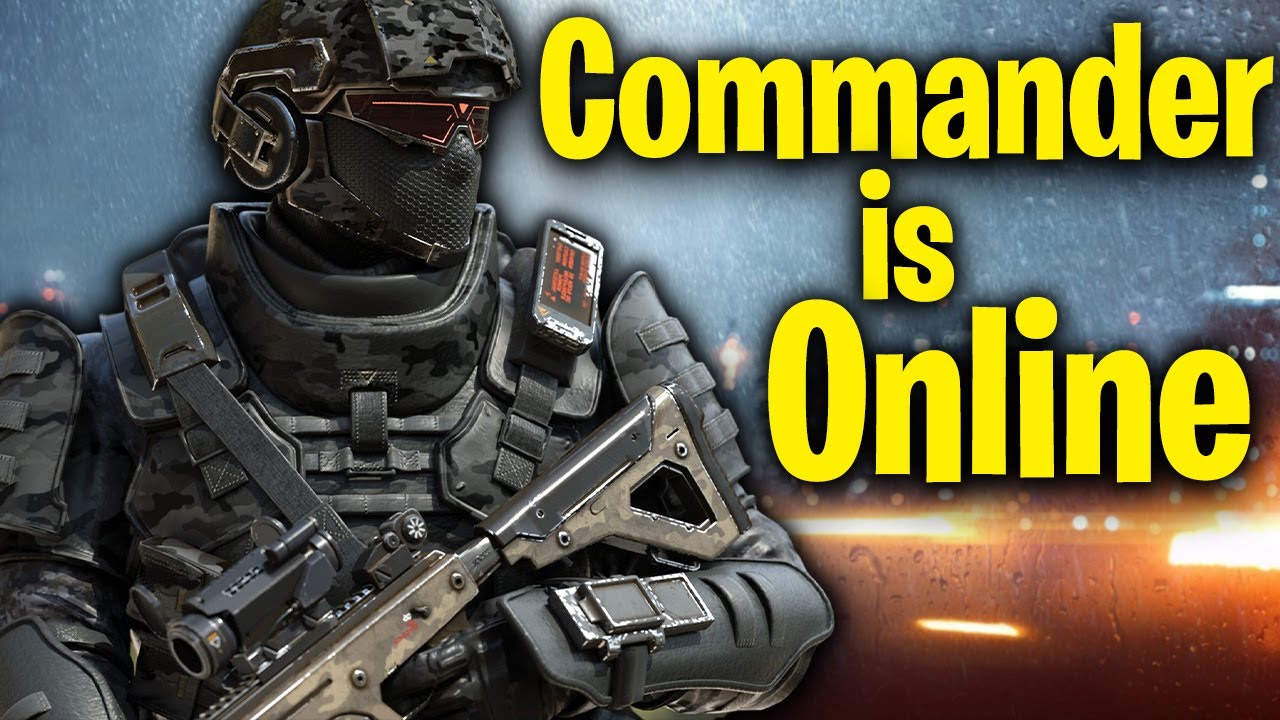 This is battlefield 4 but I'm the Commander