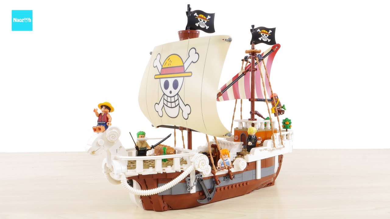 レゴ ワンピース ゴーイング・メリー号 75639 ／ LEGO One Piece The Going Merry Pirate Ship Speed build & Review