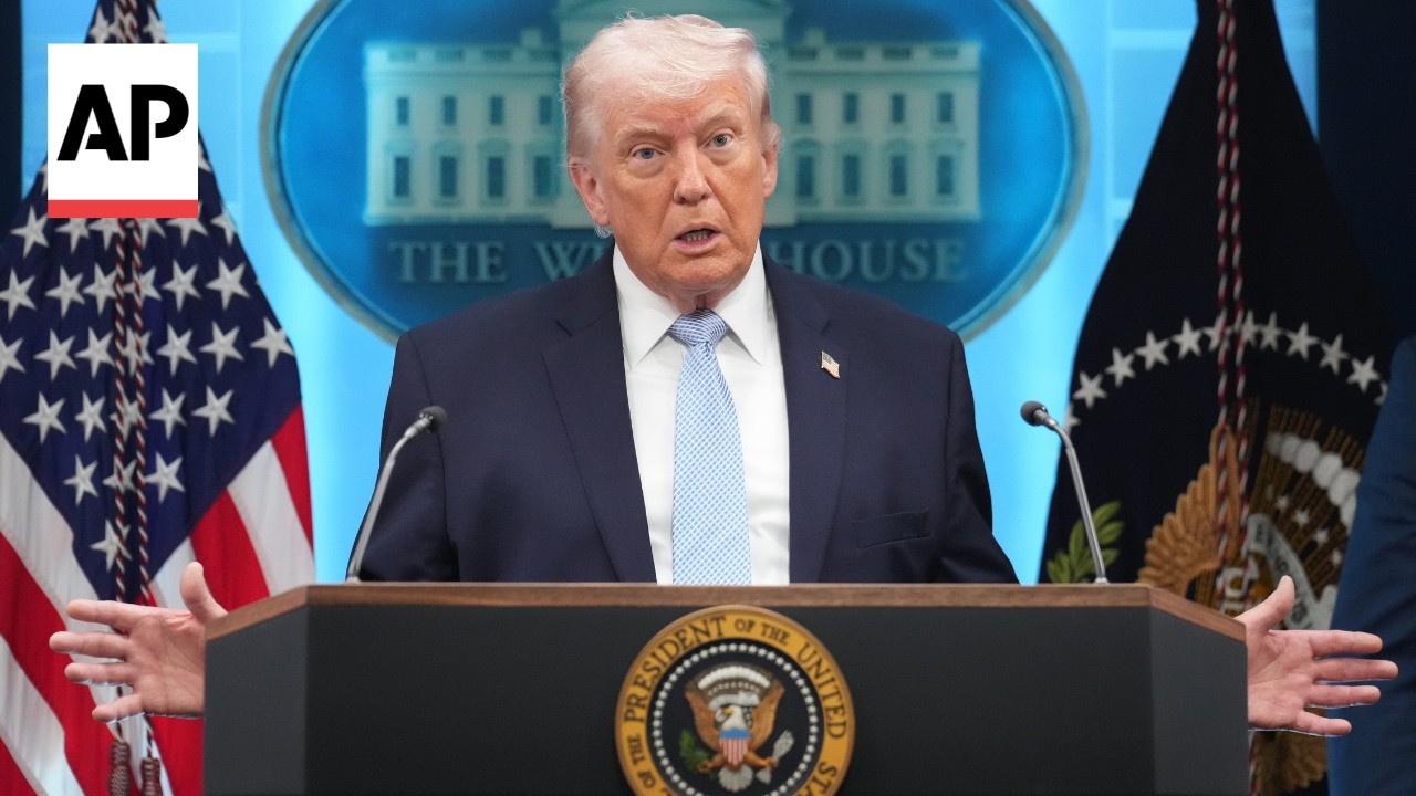 Trump says Iranians want the US to 'keep bombing'