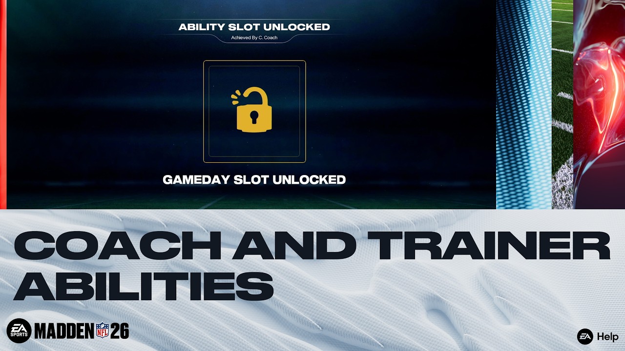 Coach and Trainer Abilities Explained in Madden NFL 26