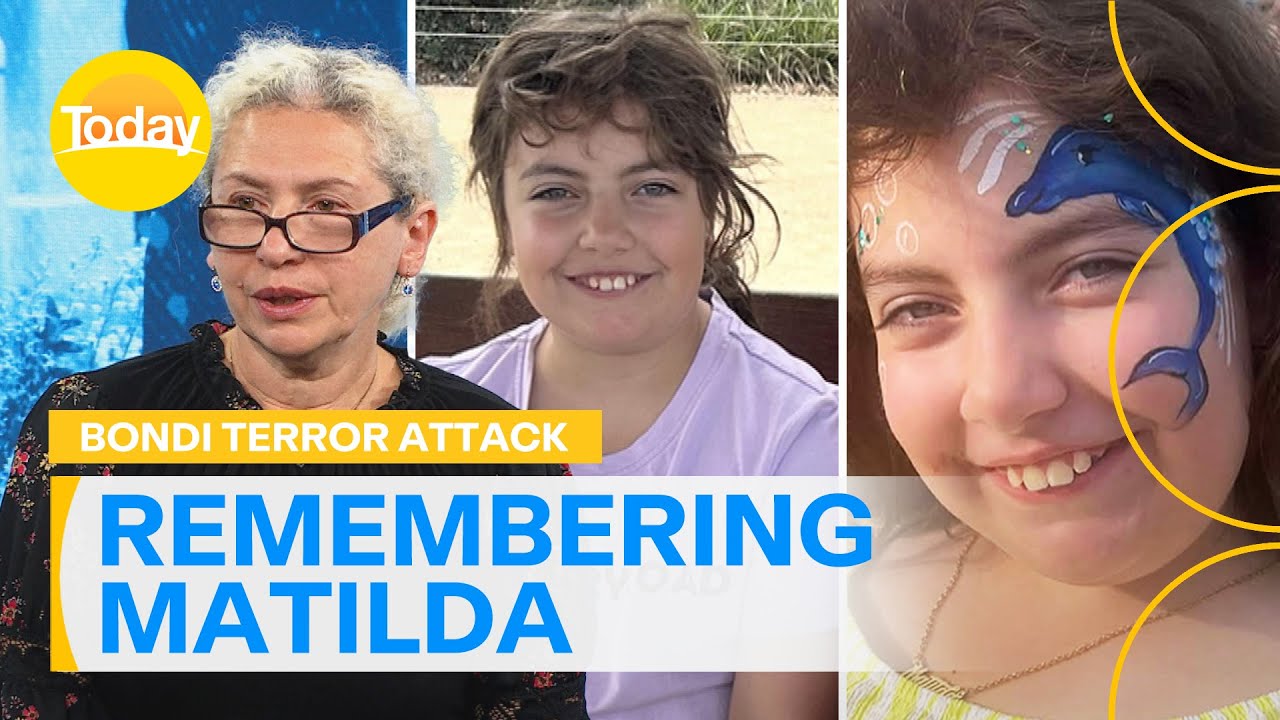 Family's emotional tribute to ten-year-old victim of Bondi terror attack | Today Show Australia