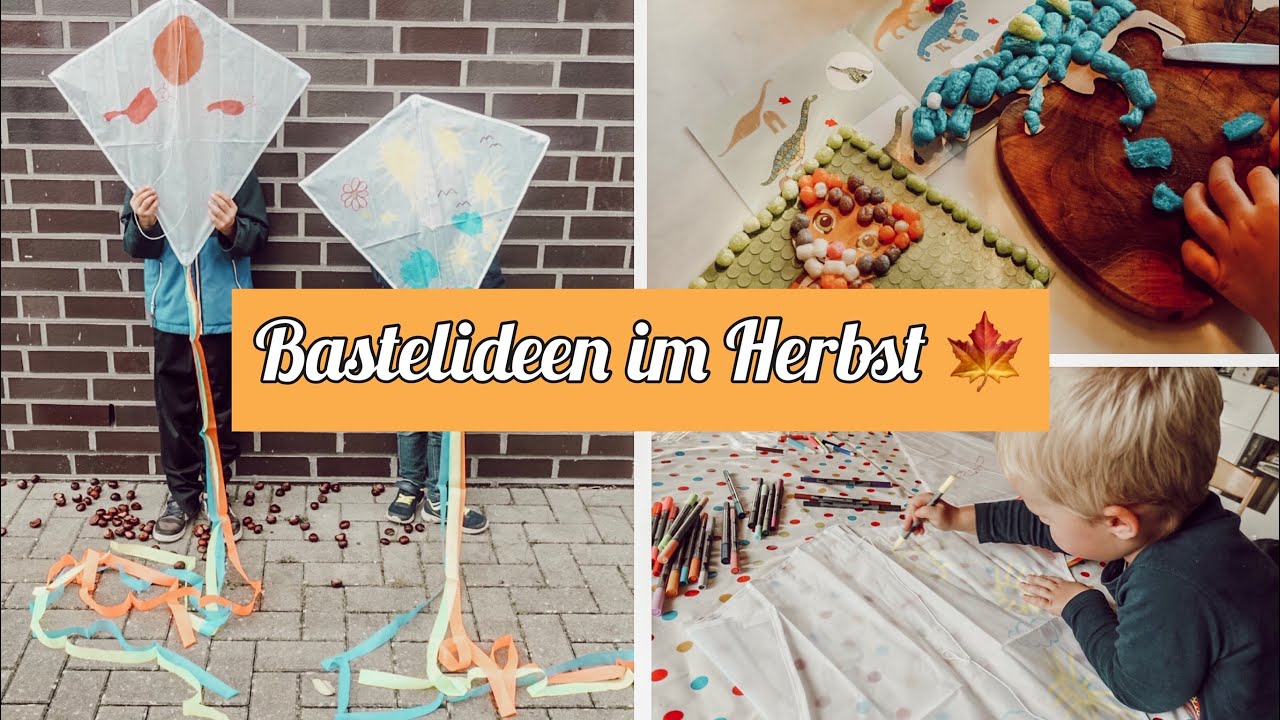 Basteln mit Kindern im Herbst
