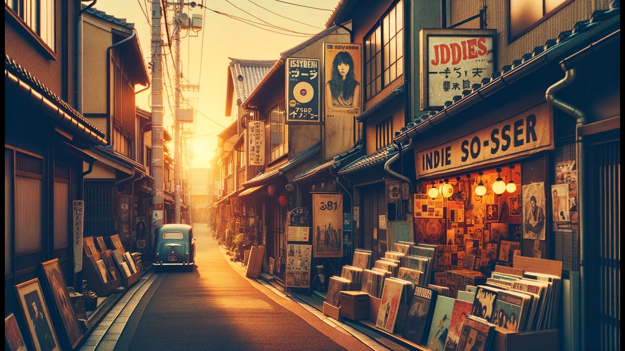 Vintage Film Lo-fi Japanese Indie Rock | 1 Hour Nostalgic Afternoon Playlist