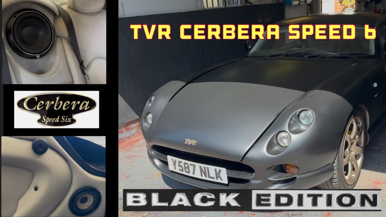 CCS - TVR Cerbera Speed 6 BLACK EDITION custom audio upgrade!!