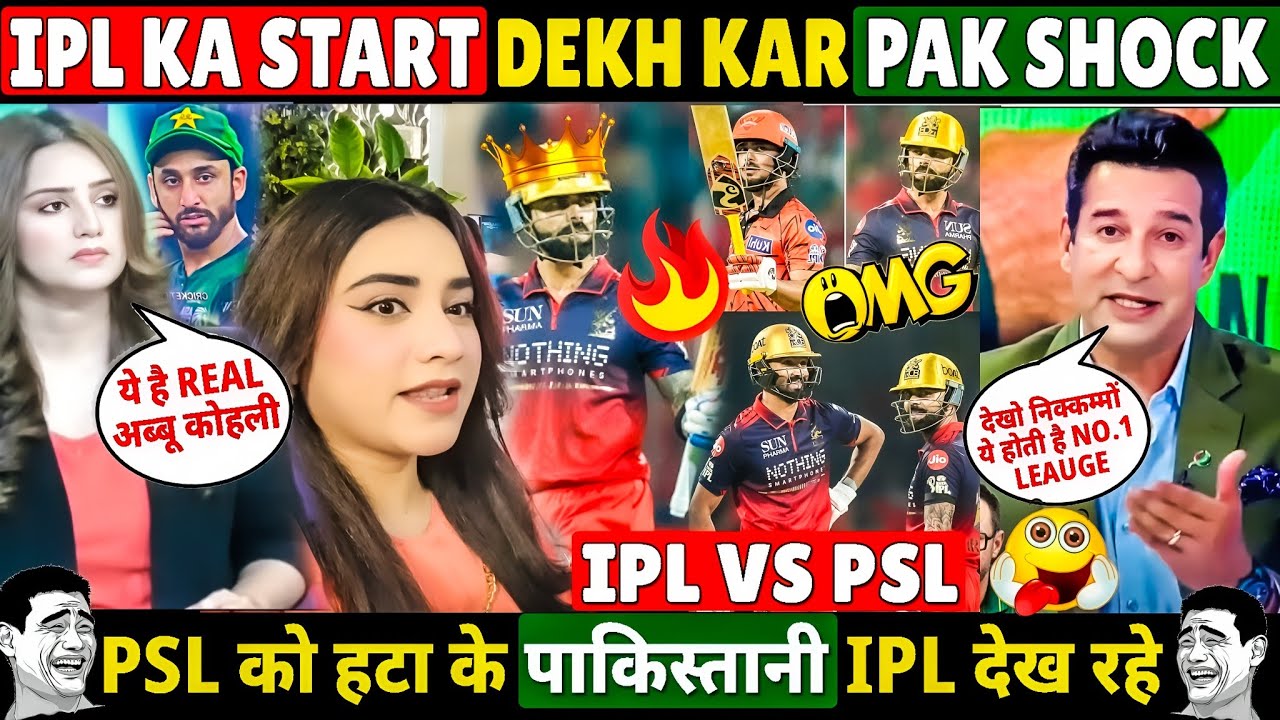 🔥 IPL 2026 STARTS WITH RCB WIN AGAINST SRH KING VIRAT KOHLI BACK 🤡 PAK MEDIA CRYING IPL VS PSL