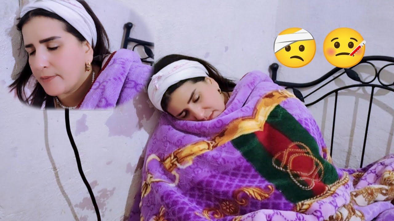 مريضة اخوتي 🤕والراجل تخاصم معايا على الفطور😭