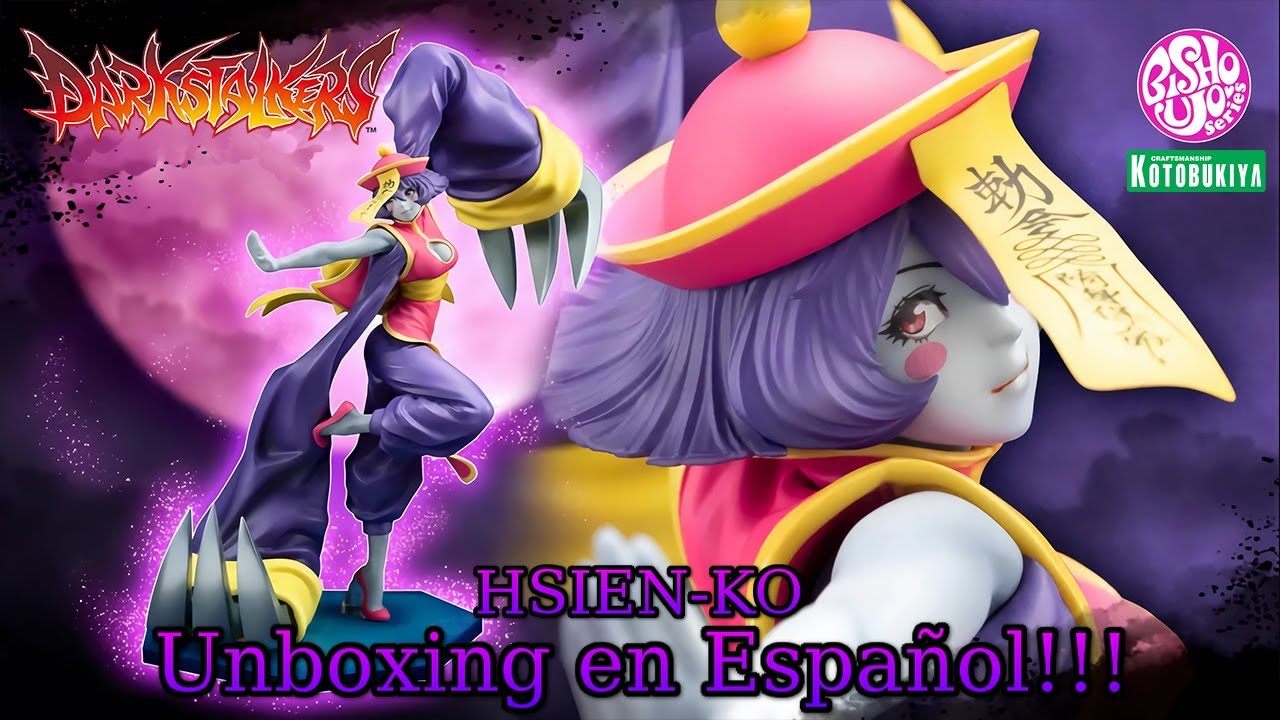 FIGURA DARKSTALKERS HSIEN-KO 👻 | Unboxing en Espa&ntilde;ol!!! (KOTOBUKIYA BISHOUJO SERIES)