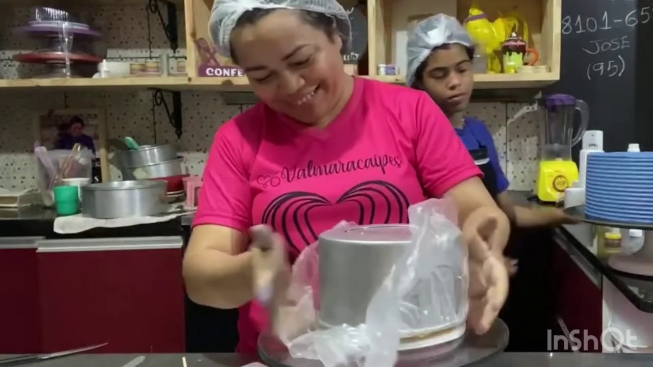 Bolo de andar vídeo bem explicadinho
