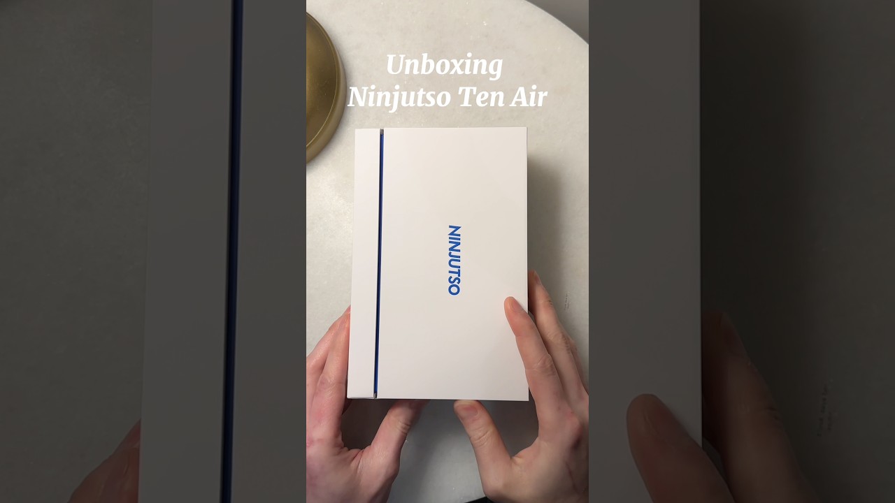 Unboxing Ninjutso Ten Air | ASMR #gaminggear #gamingmouse #mousereviews #mouse #gaming #ninjutso