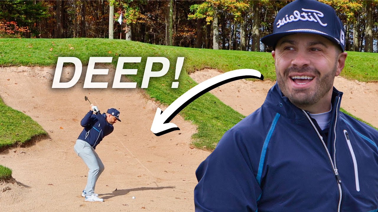 CRAZY DEEP BUNKERS AT HAMILTON FARM GOLF CLUB