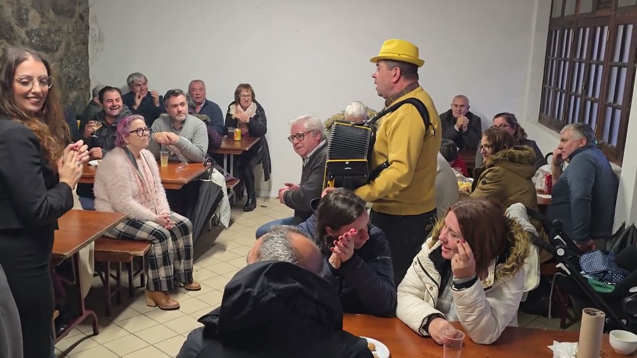 O CANÁRIO PİCOU A MARTINHA, 15 DE JANEIRO 2026 NA ROMARIA DE SANTO AMARO BRAVÂES P.DA BARCA 