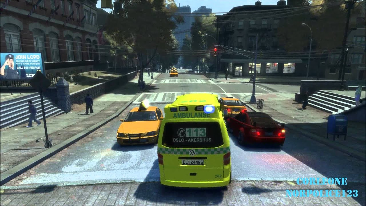 GTA IV - VW Transporter Ambulanse [RELEASE]