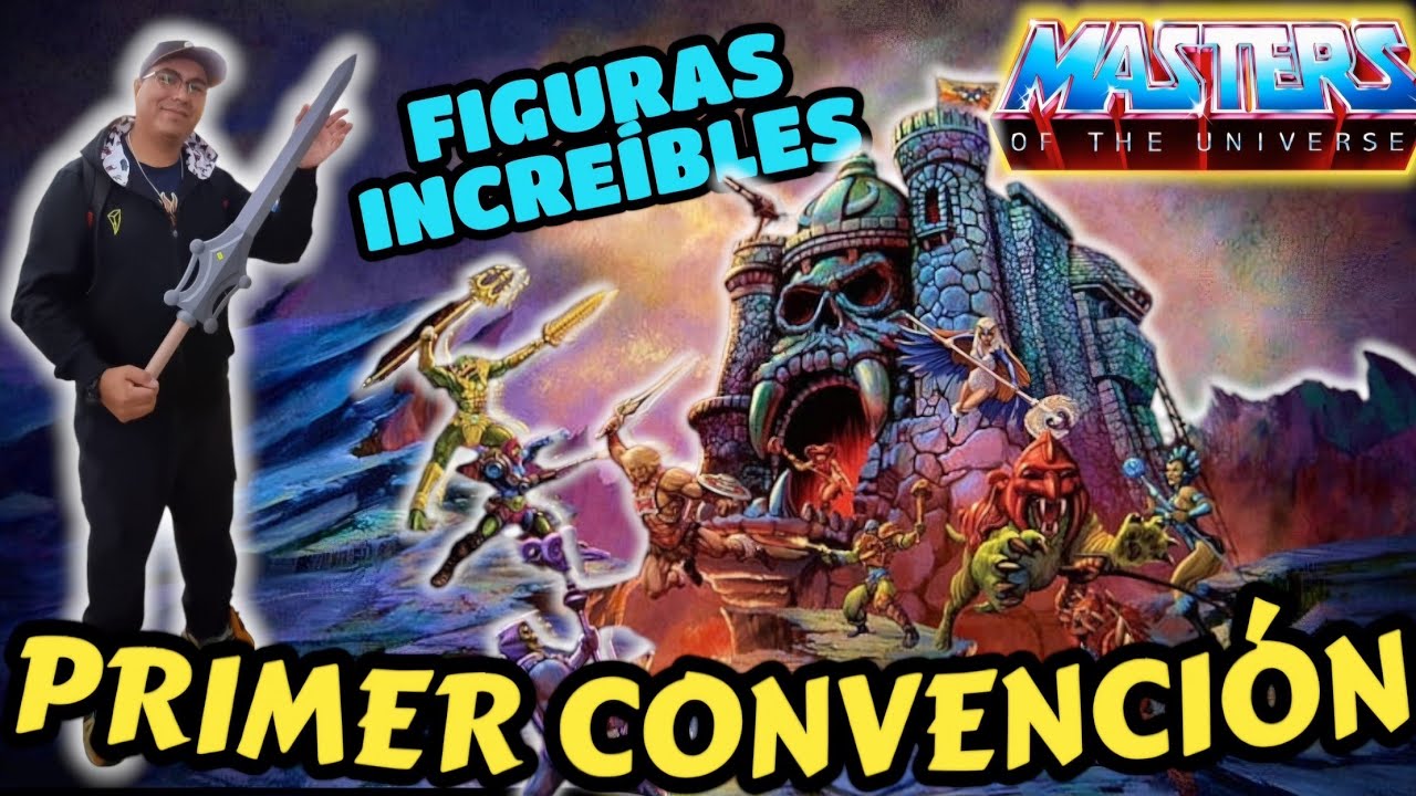 Visitamos LA PRIMER CONVENCIÓN de COLECCIONISTAS DE HE-MAN en CDMX #motu #ferias #toyshow #heman