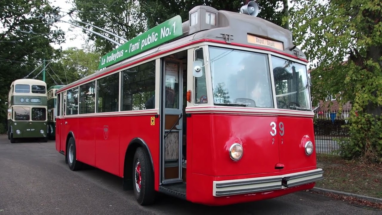 East Anglia Transport Museum Trolley Bus Weekend 2022