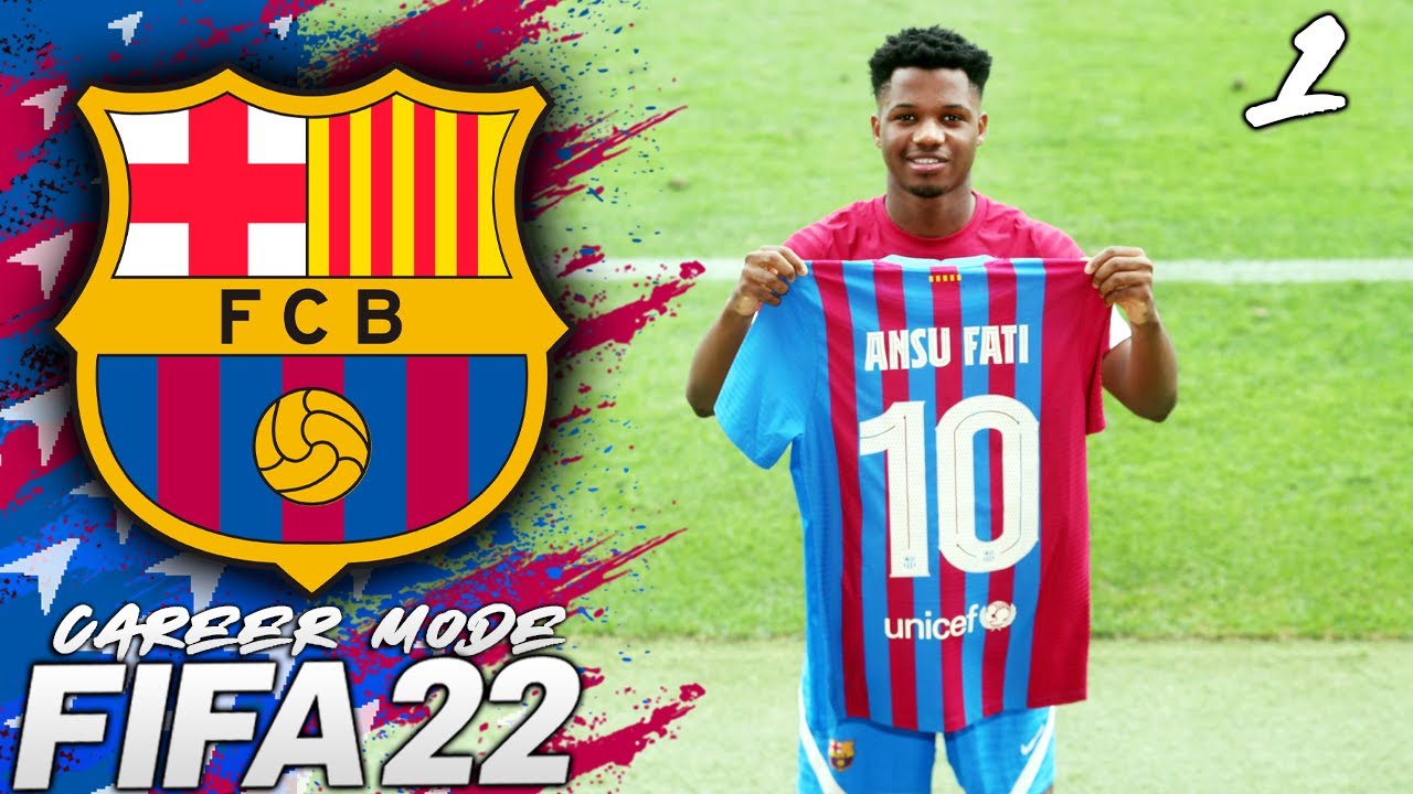 FIFA 22 Barcelona Career Mode EP1 - THE BEGINNING OF THE FUTURE!!