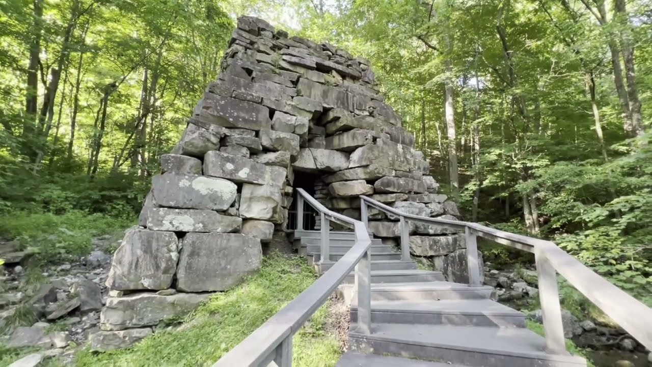 Скрытое сокровище Аппалачей: старая чугунолитейная печь в Юинге, Вирджиния!