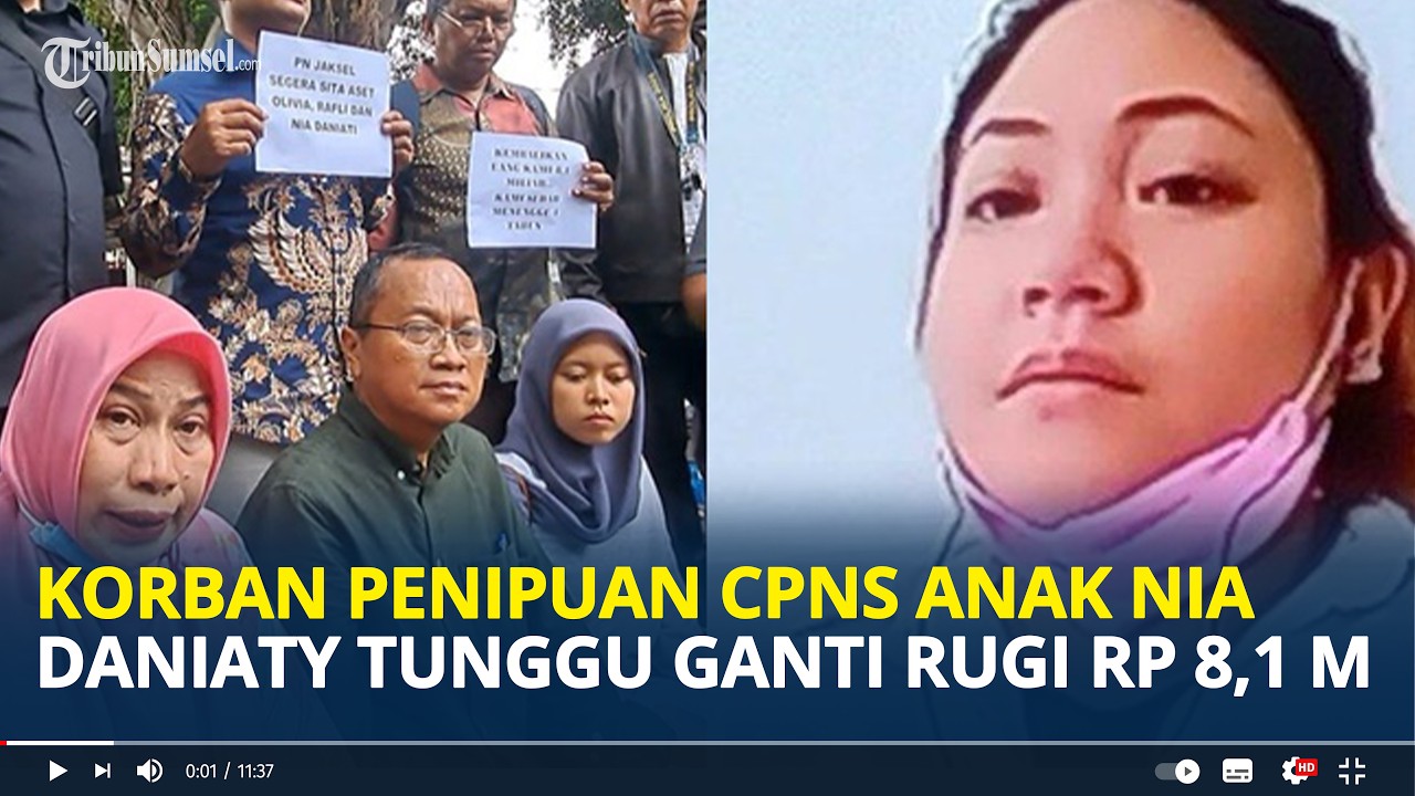 RATUSAN Korban Penipuan CPNS Anak Nia Daniaty hingga Kini Tunggu Ganti Rugi Rp 8,1 M, 9 Meninggal
