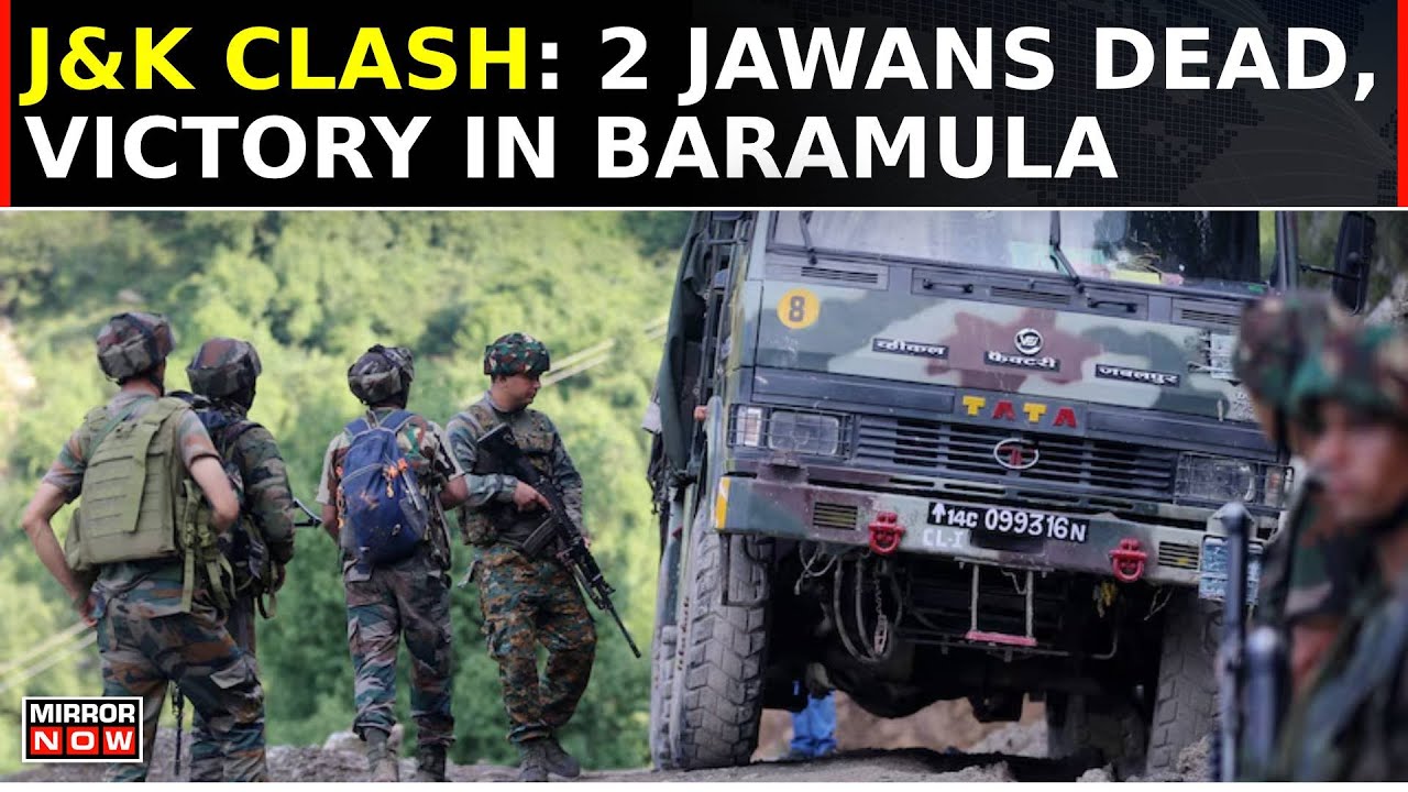 J&K Security Forces Crack Down On Terror; Two Soldiers Killed | Big Win in Baramula Amid Poll Prep