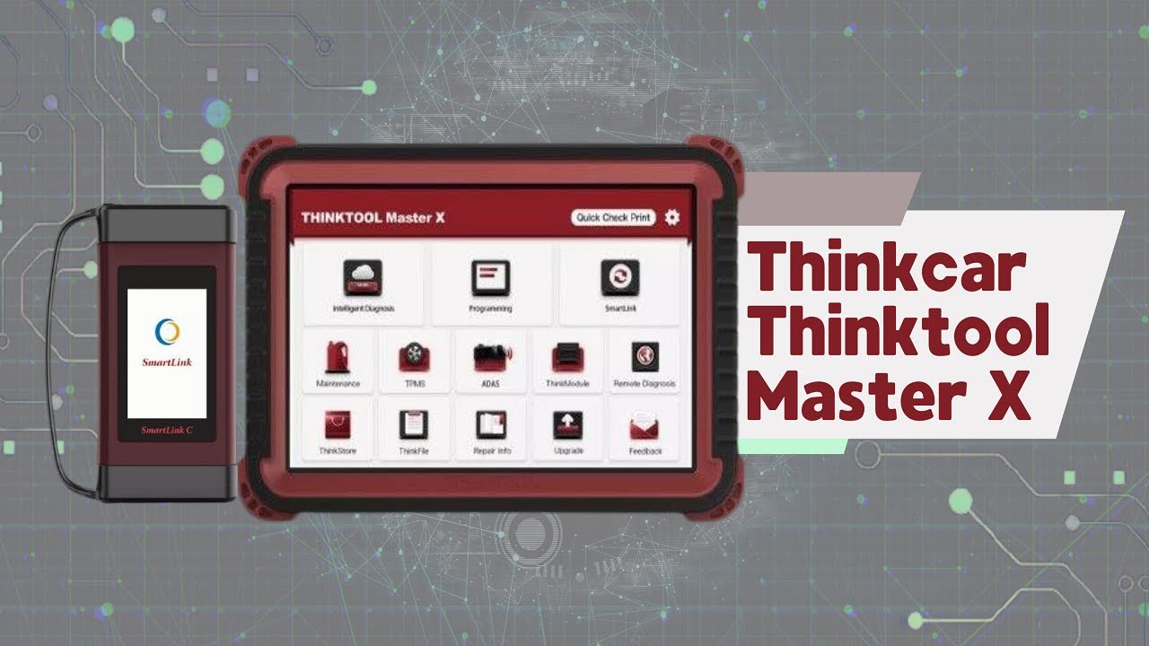 Чому варто обрати саме Thinkcar Thinktool Master Х?