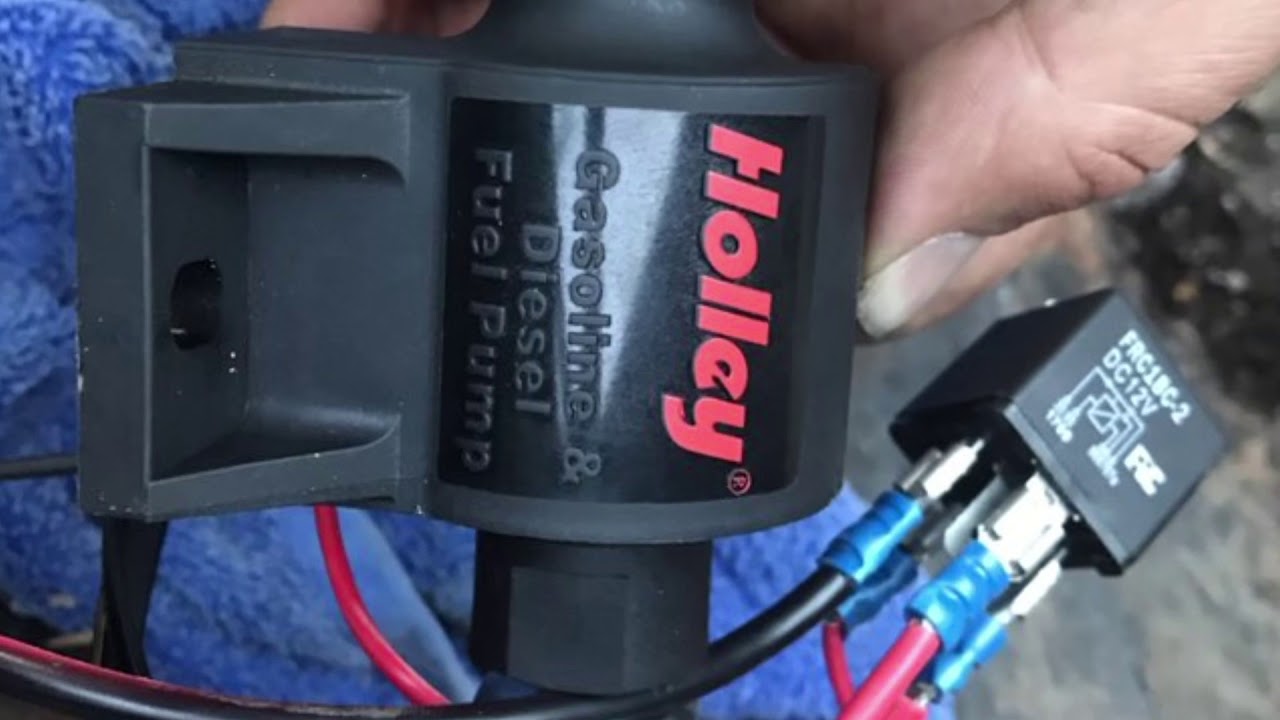 A Classic Resurrection Part 16- Holley fuel pump installation