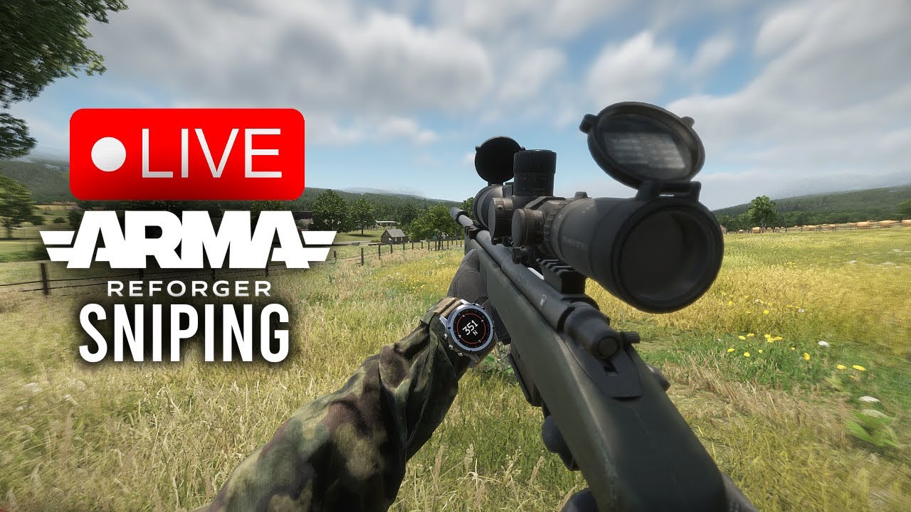 SNIPING in ARMA Reforger LIVE! (#1)
