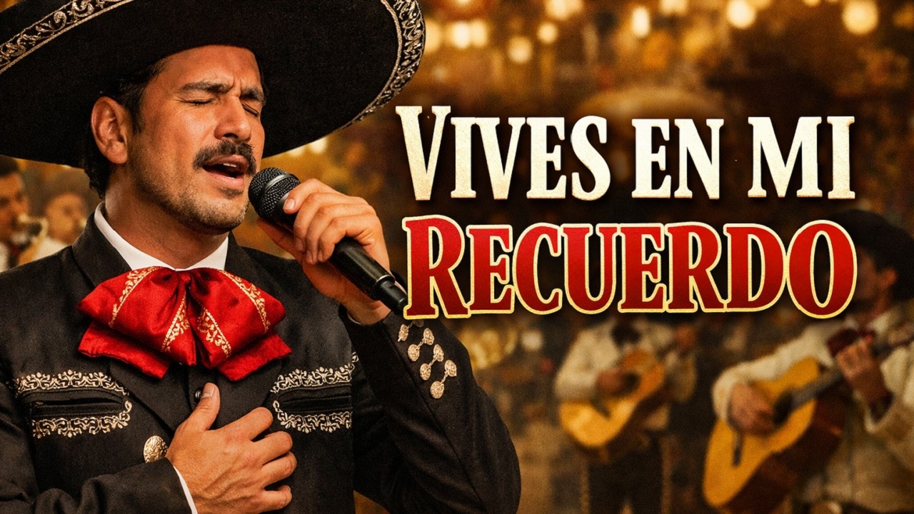VIVES EN MI RECUERDO 🌹 La Ranchera Más Triste y Hermosa de Amor y Nostalgia