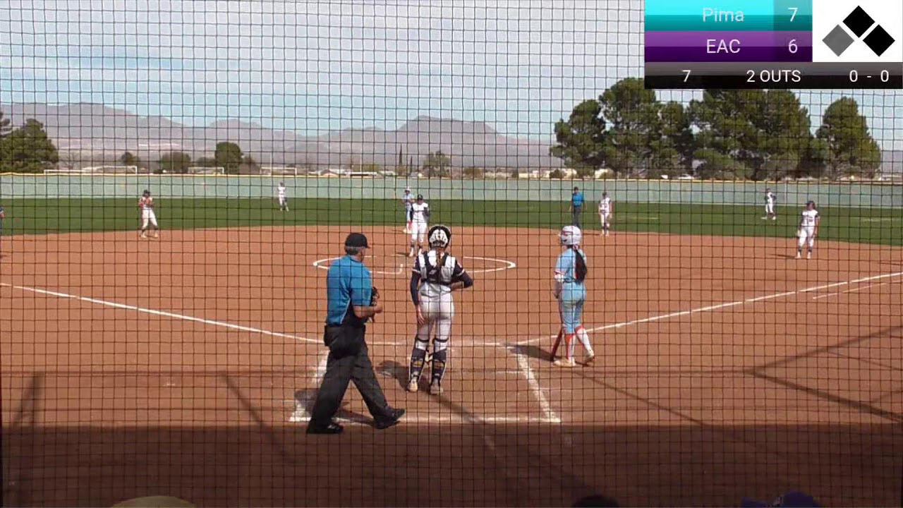 EAC Softball vs Pima