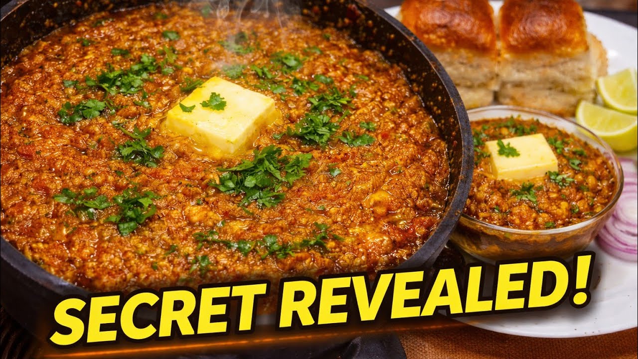 Stop Making Bland Pav Bhaji! Add This ONE Secret Ingredient 🤫🔥