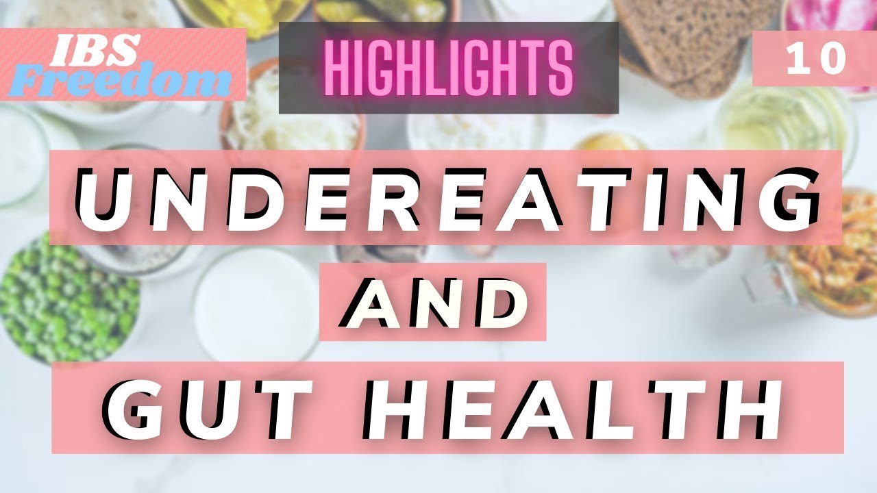 Effects of Under-eating in our Gut Health - explained by a dietitian