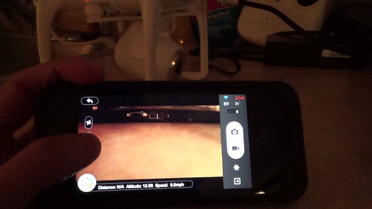 DJI Phantom 2 Vision Gimbal Tilt angle fix for full range of motion.