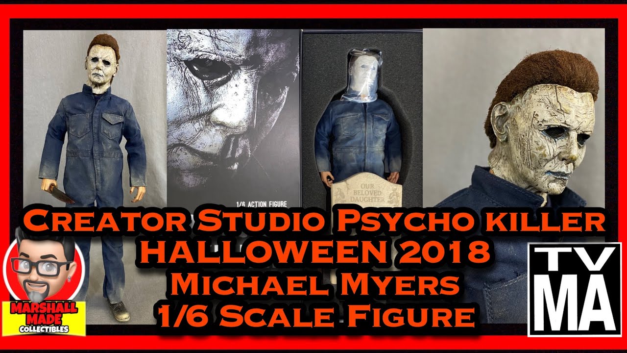 4K Creator Studio Psycho Killer Halloween 2018 Michael Myers 1/6 Scale Figure