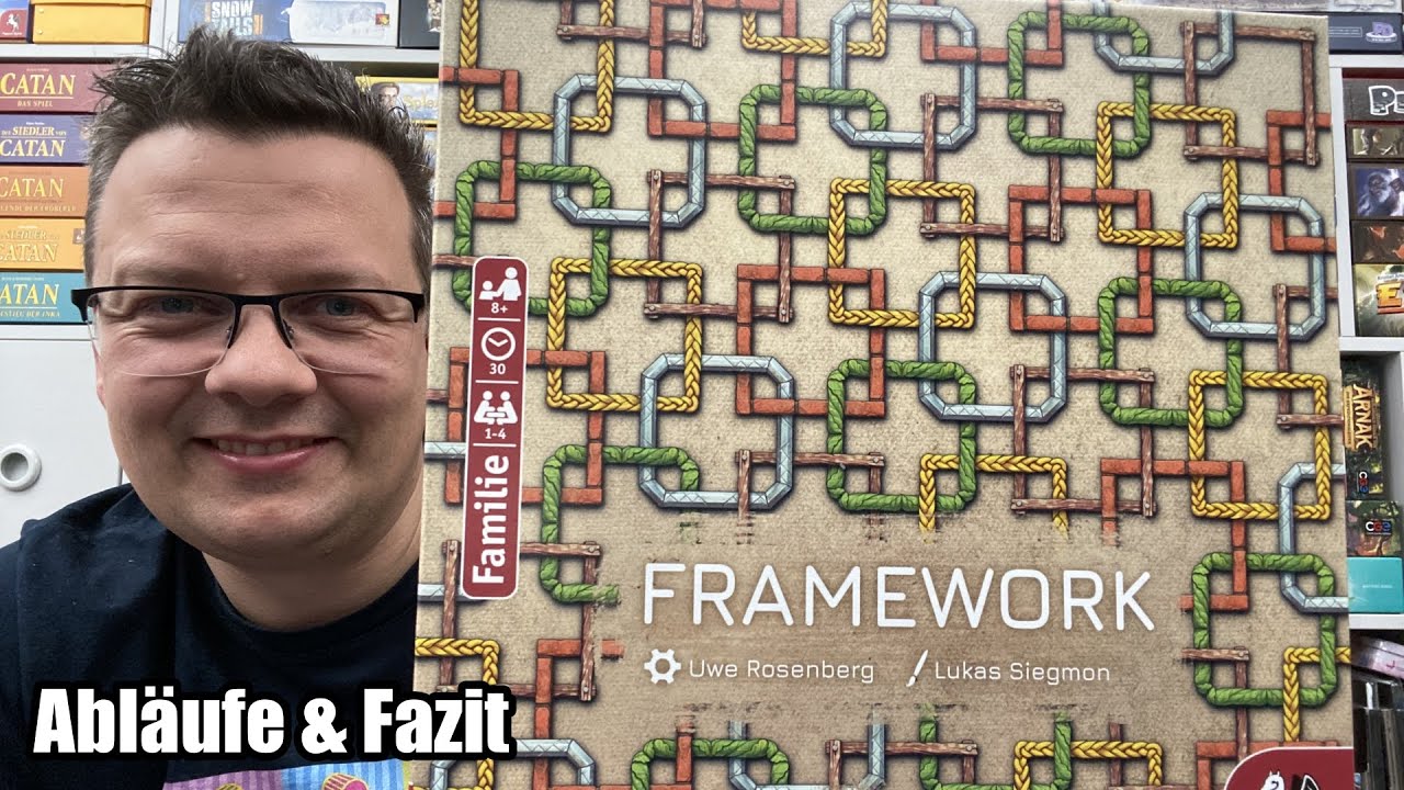 Framework (Edition Spielwiese / Pegasus Spiele) - Familienspiel ab 10 Jahren