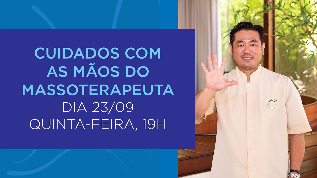 Cuidados com as m&atilde;os do massoterapeuta