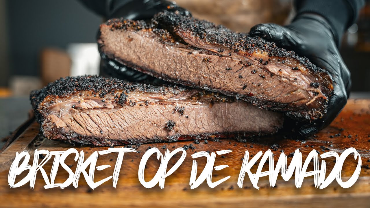 Zo bereid je een Hele BRISKET op de Kamado! | Kolenboertje