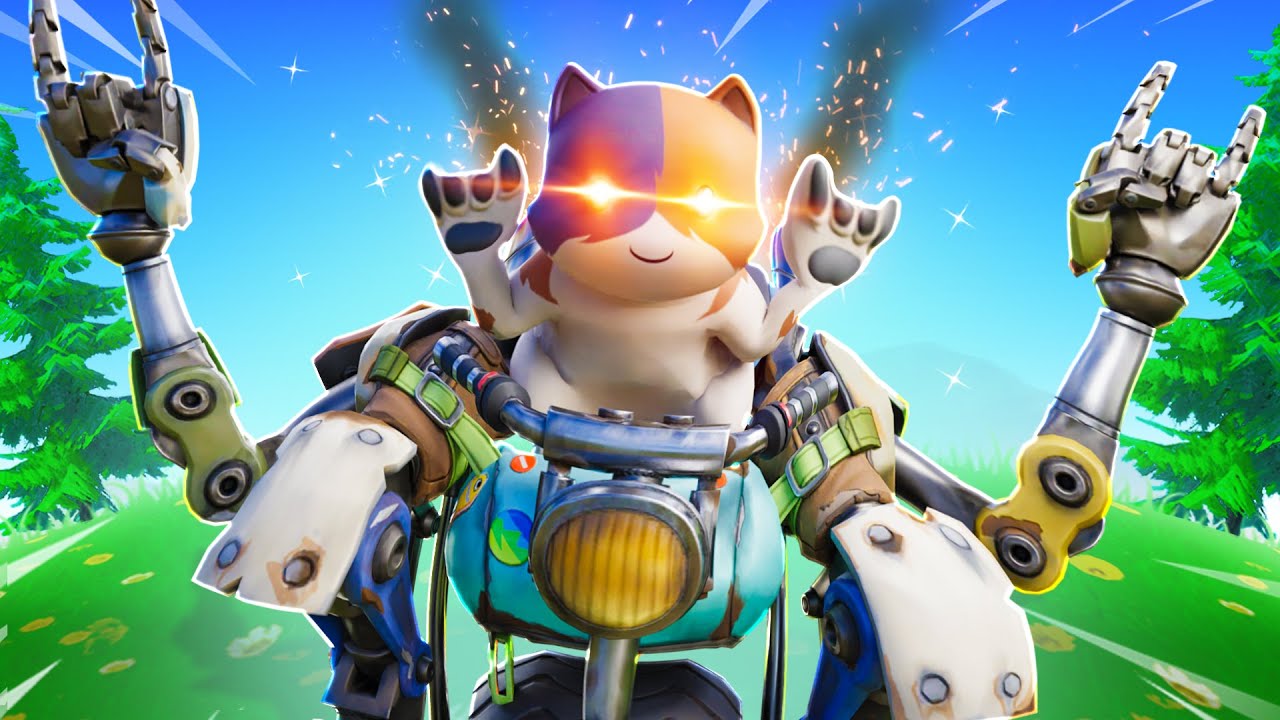 MOST HARDCORE KITTY IN FORTNITE