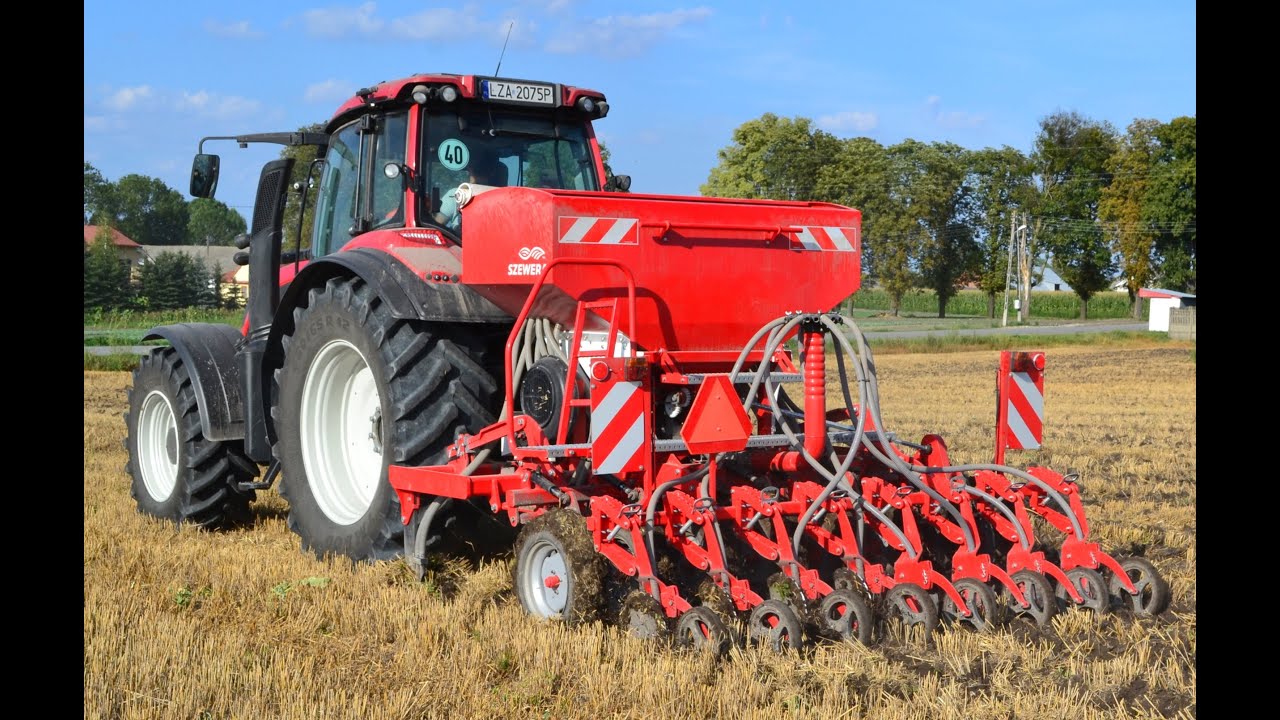 Strip till, siew rzepaku, uprawa pasowa - Szewera Strip Master 300