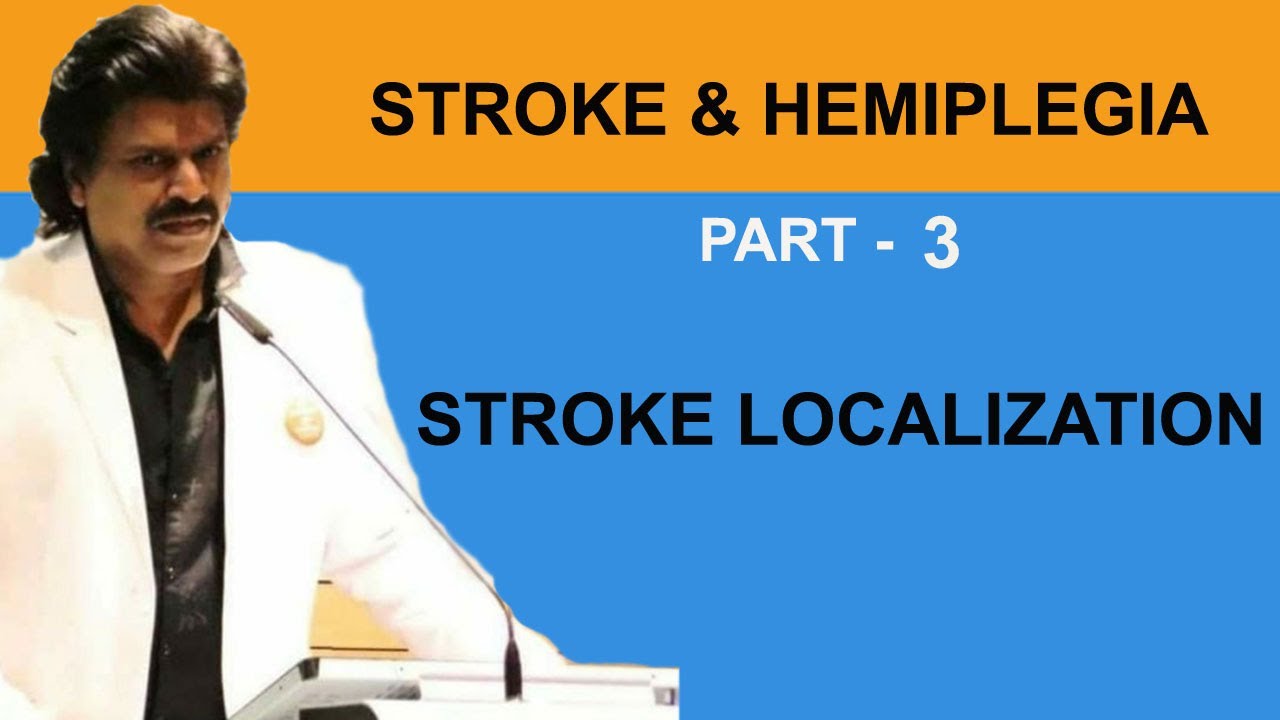STROKE & HEMIPLEGIA PART - 3 ,STROKE LOCALIZATION