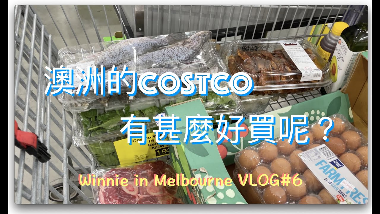 Melbourne VLOG#6 在澳洲的Costco 我都買甚麼？推薦正港台灣餐廳｜粵語中字 #Costco #墨爾本生活 #台灣餐廳