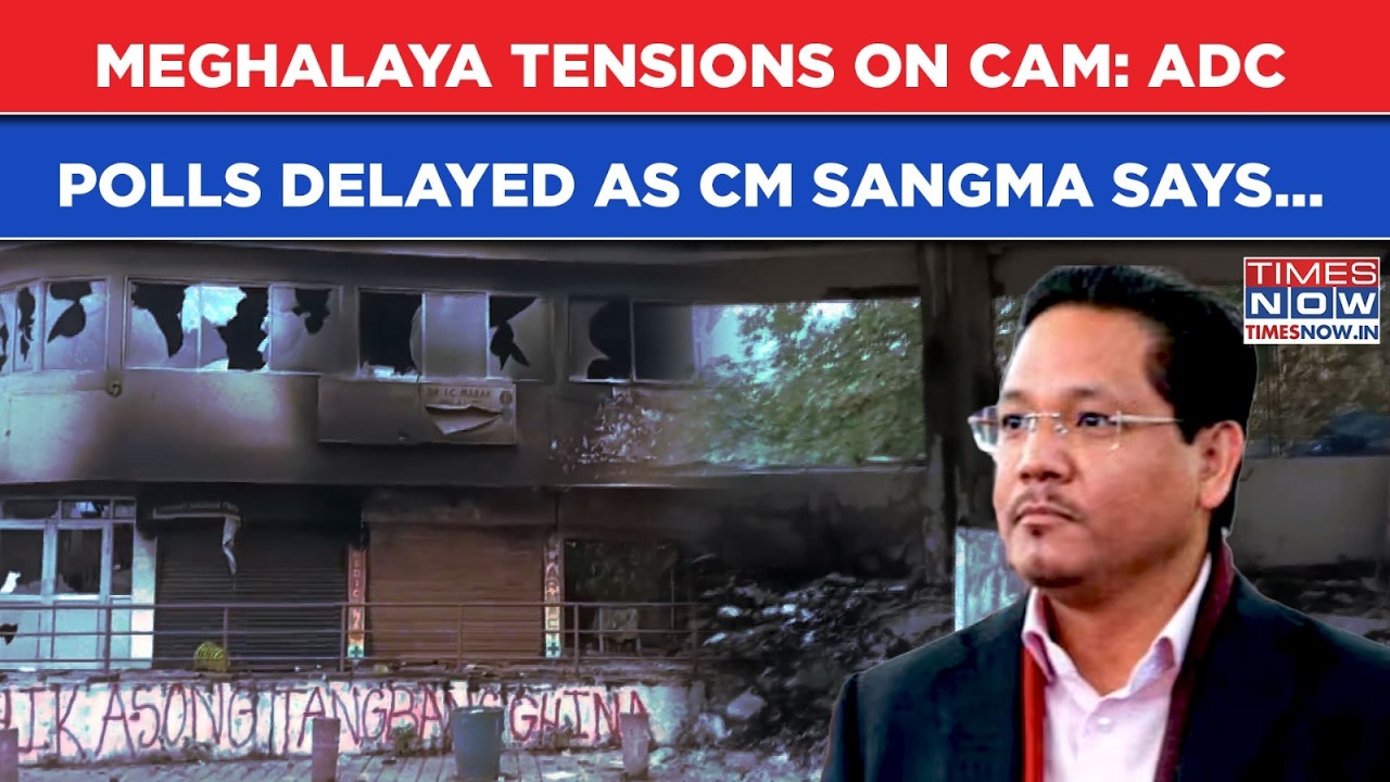Meghalaya: West Garo Hills Tense, ADC Polls Delayed, Tura Streets Deserted| Watch| CM Sangma Says…