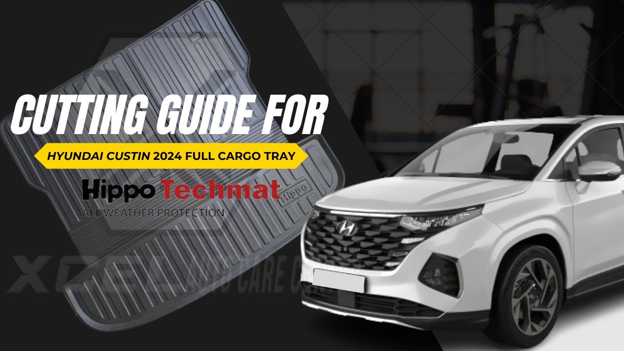 Cutting Guide for Hyundai Custin 2024 Full Cargo Tray