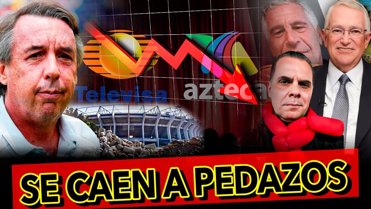 EL AZTECA En OBRA NEGRA, DESPIDOS, No Hay DINERO, TELEVISA Y TV AZTECA HUNDIDAS | LOS EXPULSADOS