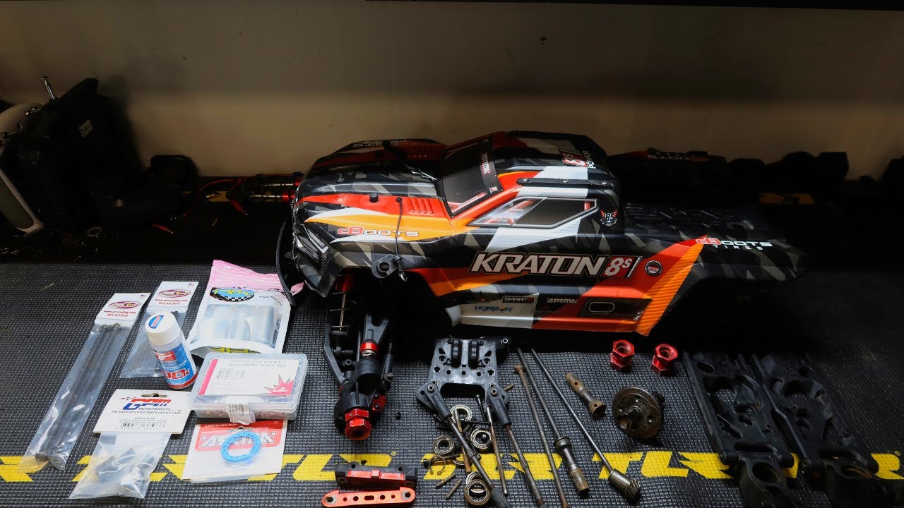 Arrma KRATON 8S Собери и разбей &mdash; сломается мгновенно...