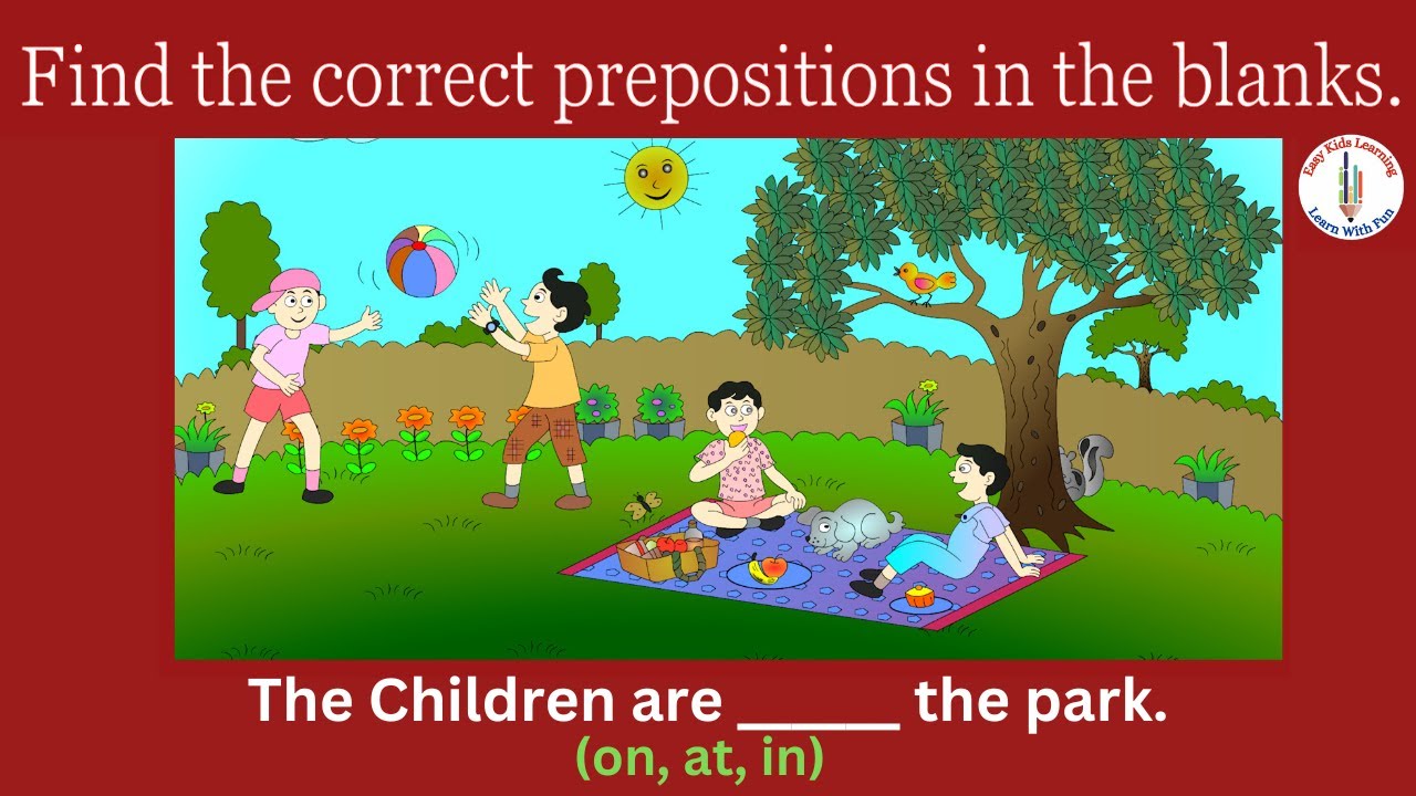 Learn Prepositions with the help of the picture. Meaning & Examples #preposition #english #grammar