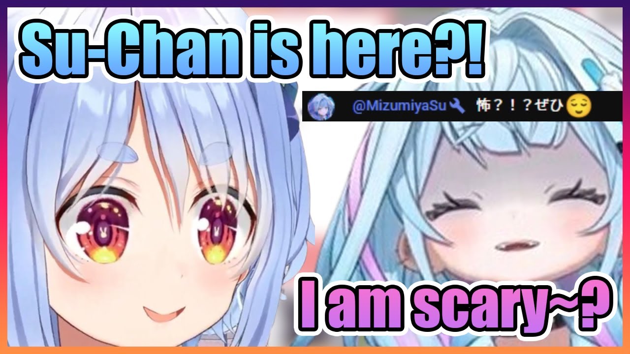 Pekora Said Su Is Scary on Stream but Didn&rsquo;t Realize Su Was Watching Her...【Hololive】
