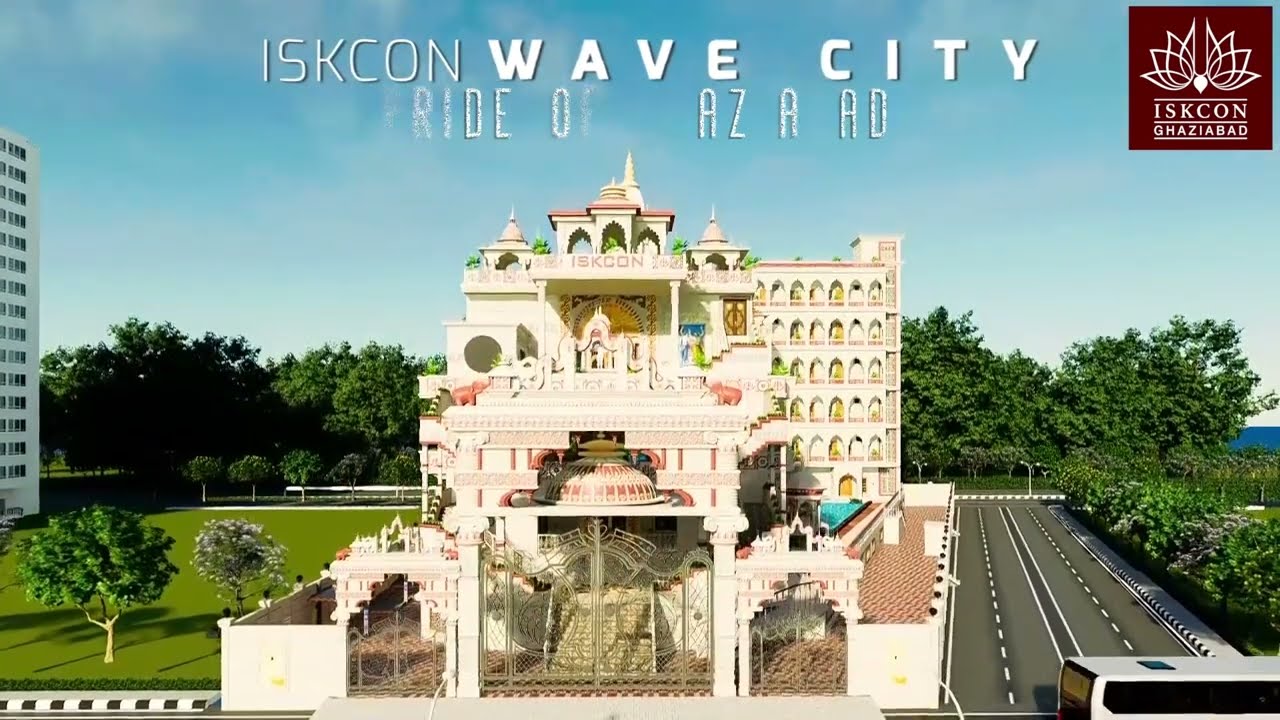 FIRST LOOK! | ISKCON Wave City Temple | Documentary