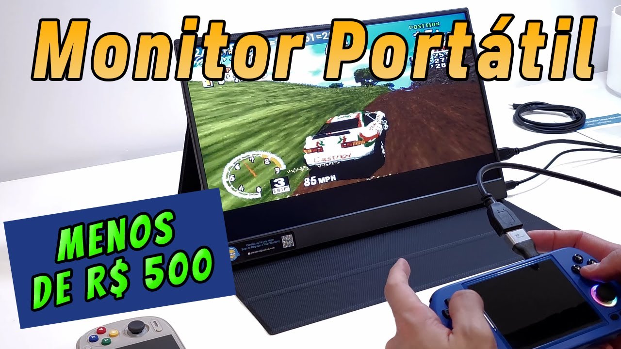 Monitor Portátil por Menos de R$ 500: Vale a Pena Mesmo?