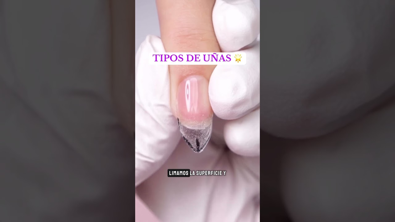 🌟DE U&Ntilde;A COFFIN A U&Ntilde;A STILETTO 💅🏻😍 #nails #nailart #u&ntilde;astutorial #u&ntilde;asnaturales#belleza #manicure