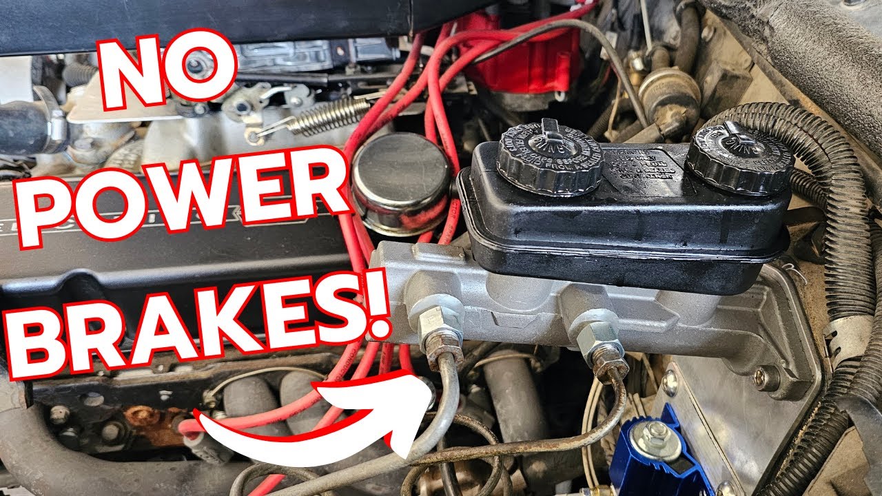 The El Camino Needs a Manual Brake Conversion!